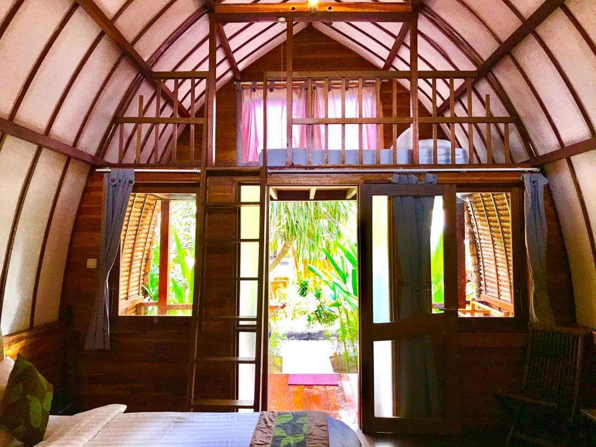 Cotton Tree Cottages Gili Trawangan Dış mekan fotoğraf