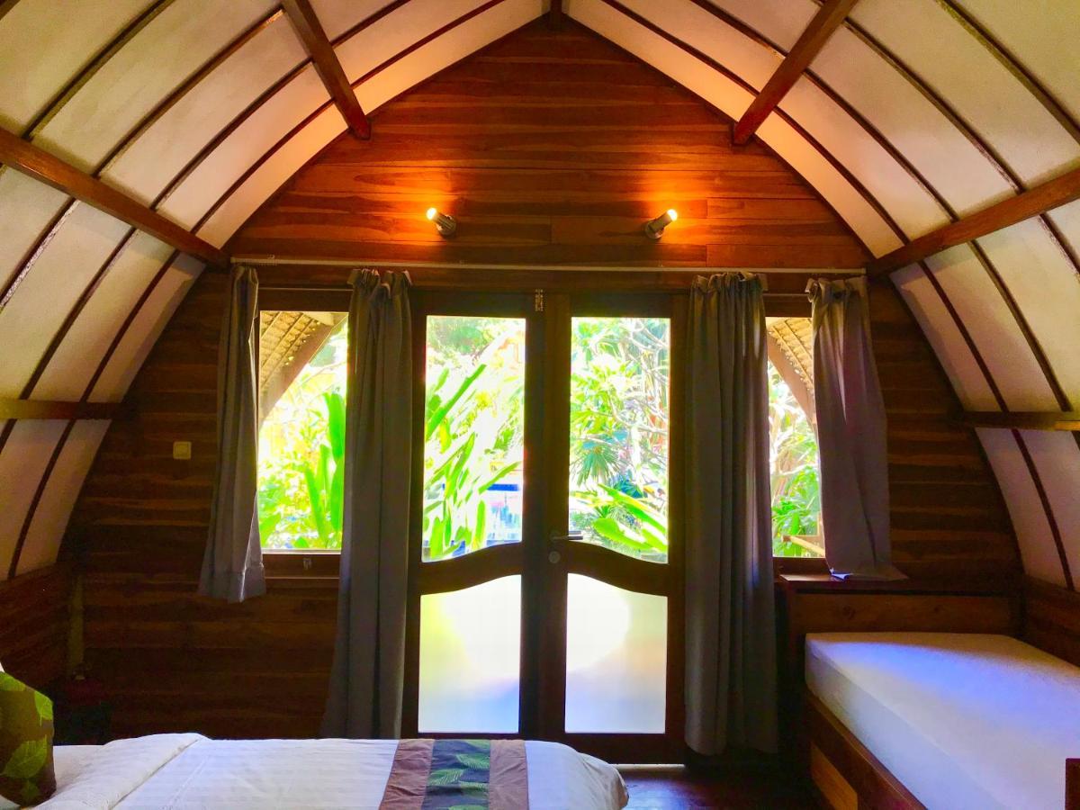 Cotton Tree Cottages Gili Trawangan Dış mekan fotoğraf